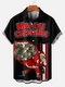 Men's Christmas Funny Graphic Short Sleeve Hawaiian Shirt