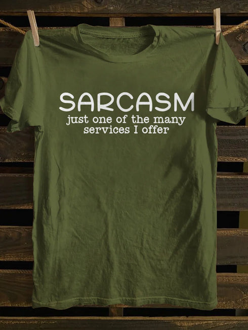 Unisex Sarcasm As A Service T-shirt
