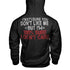 Men's 100% Sure I Don't Care Printed Gym Hoodie