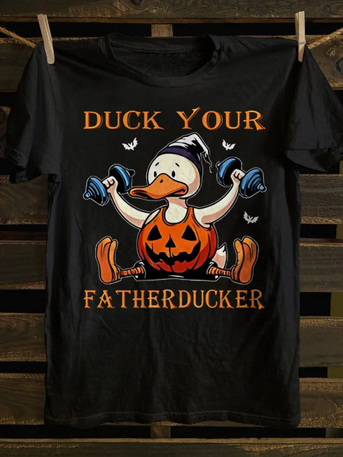 Unisex Duck Your Fatherducker T-shirt