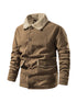 Men's Thickened Lambswool Winter Casual Loose Corduroy Jacket