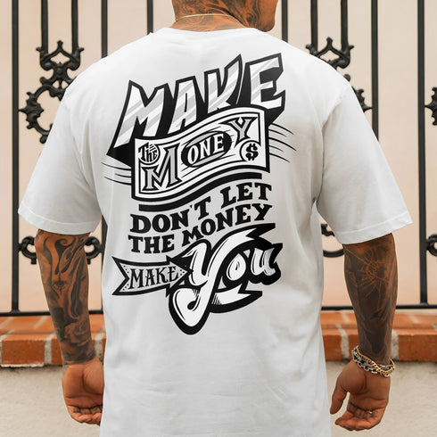 Men's Make The Money Printed T-shirt