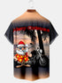 Men's Christmas Funny Graphic Short Sleeve Hawaiian Shirt
