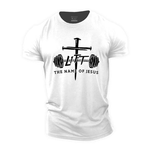 Men's The Man Of Jesus Cotton T-Shirt