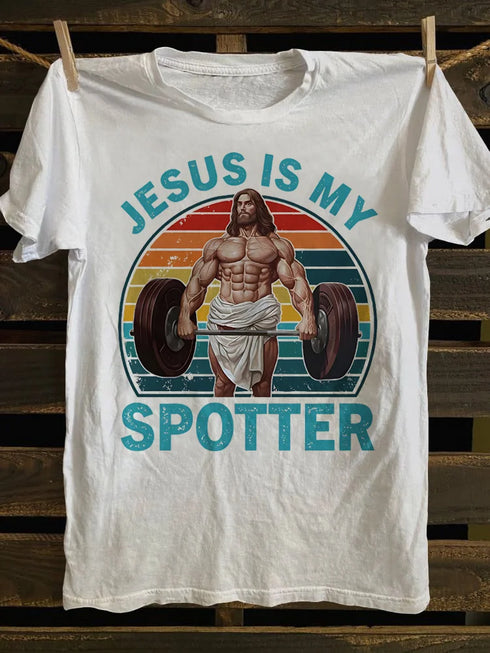 Unisex Juses Is My Spotter T-shirt