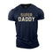 Men's Super Daddy Graphic Cotton T-Shirt