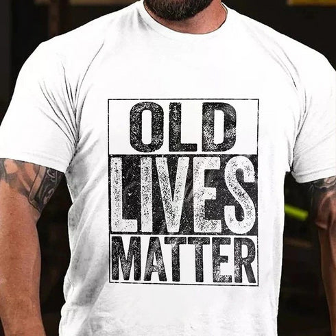 Men's Old Lives Matter T-Shirt
