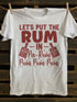 Unisex Let's Put the Rum in Pa-Rum T-shirt