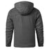 Men‘s Warm Polar fleece Pocket Casual Hoodie Jacket Outwear