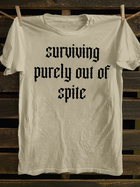 Unisex Surviving Purely T-shirt