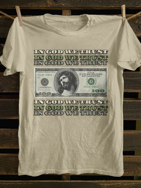 Unisex In God We Trust Christian T-Shirt