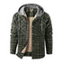 Men‘s Warm Pocket Casual Hoodie Jacket Outwear