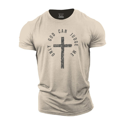 Only God Can Judge Me Graphic Cotton T-Shirts