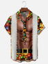 Men's Christmas Funny Graphic Short Sleeve Hawaiian Shirt