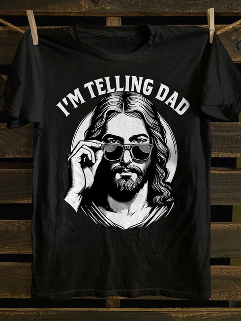 Unisex I'm Telling Dad T-shirt