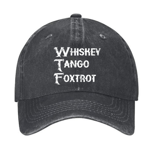 Men's WTF - WHISKEY TANGO FOXTROT CAP