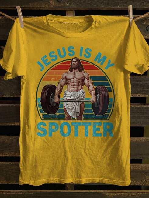 Unisex Juses Is My Spotter T-shirt