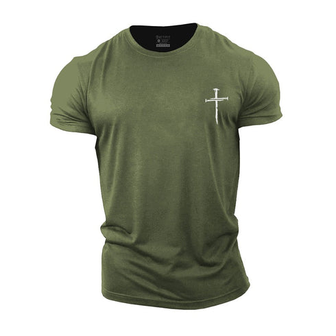 Men's Cross Print T-shirts
