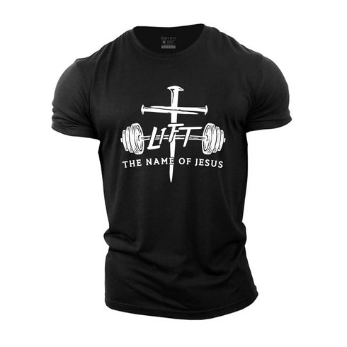 Men's The Man Of Jesus Cotton T-Shirt