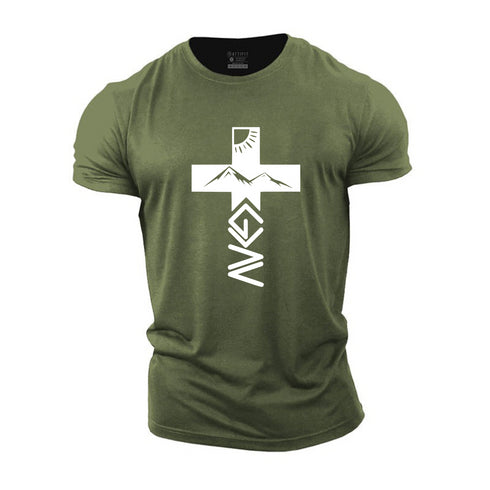 Men's Mountain Faith Cotton T-Shirt