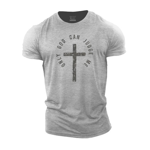 Only God Can Judge Me Graphic Cotton T-Shirts