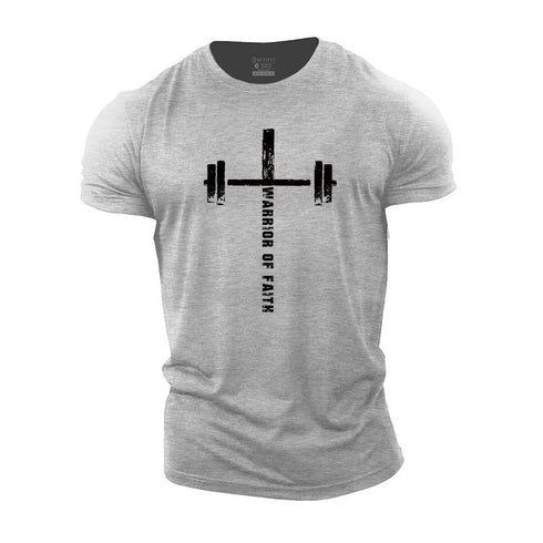 Men's Warrior of Faith Cotton T-Shirt