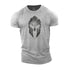 Men's Spartan Warrior Helmet Cotton T-Shirt