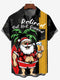 Men's Christmas Funny Graphic Short Sleeve Hawaiian Shirt