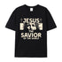 Unisex Jesus The Savior Of The World Cotton T-Shirt