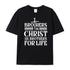 Unisex Brothers In Christ Cotton T-Shirt