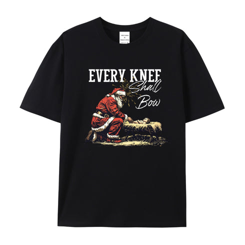Unisex Every Knee Shall Bow Cotton T-Shirt