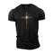 Men's Baseball Cross Cotton T-Shirt