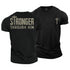 Men's Stronger Through Him Cotton T-Shirt