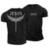 Men's Jesus Wings Cotton T-Shirt