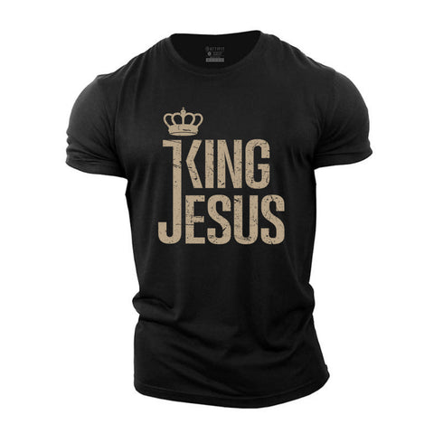 Men's Jesus King Cotton T-Shirt