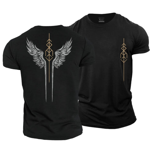 Men's Viking Valkyrie Cotton T-Shirt