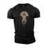 Men's Viking Raven Skull Cotton T-Shirt