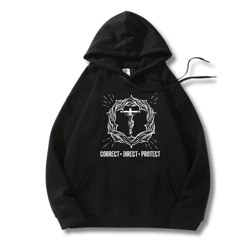 Unisex CORRECT DIRECT PROTECT Hoodie Sweatshirt