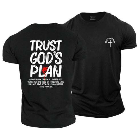 Men's Trust God's Plan Cotton T-Shirt