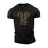 Men's Twin Viking Dragons Cotton T-Shirt