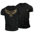 Men's Wings Like Eagles Cotton T-Shirt