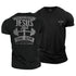 Men's Jesus and The Gym Cotton T-Shirt