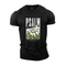 Men's PSALM 23:1-3 Cotton T-Shirt