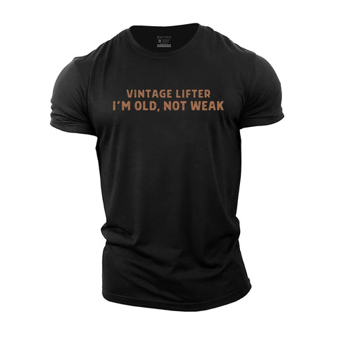 Men's I'm Old, Not Weak Cotton T-Shirt