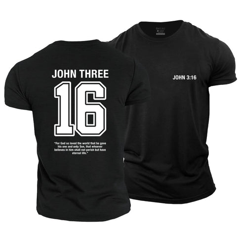 Men's JOHN 3:16 Cotton T-Shirt