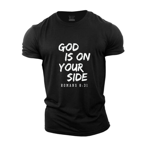 Men's God Is On Your Side Cotton T-Shirt