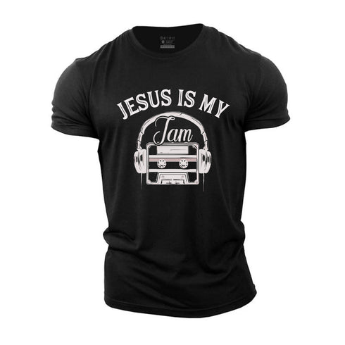 Men's Jesus Is My Jam Cotton T-Shirt
