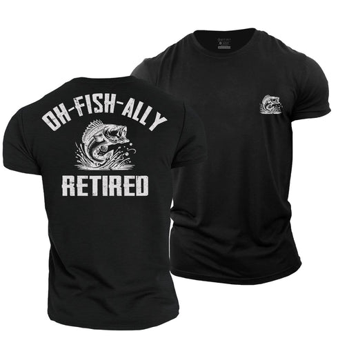 Men's Oh-Fish-Ally Retired Cotton T-Shirt