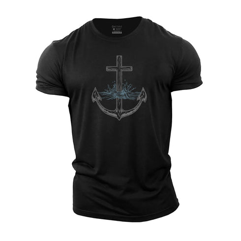Men's Anchor of Faith Cotton T-Shirt