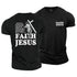 Unisex Faith Is Believe In Jesus Cotton T-Shirt